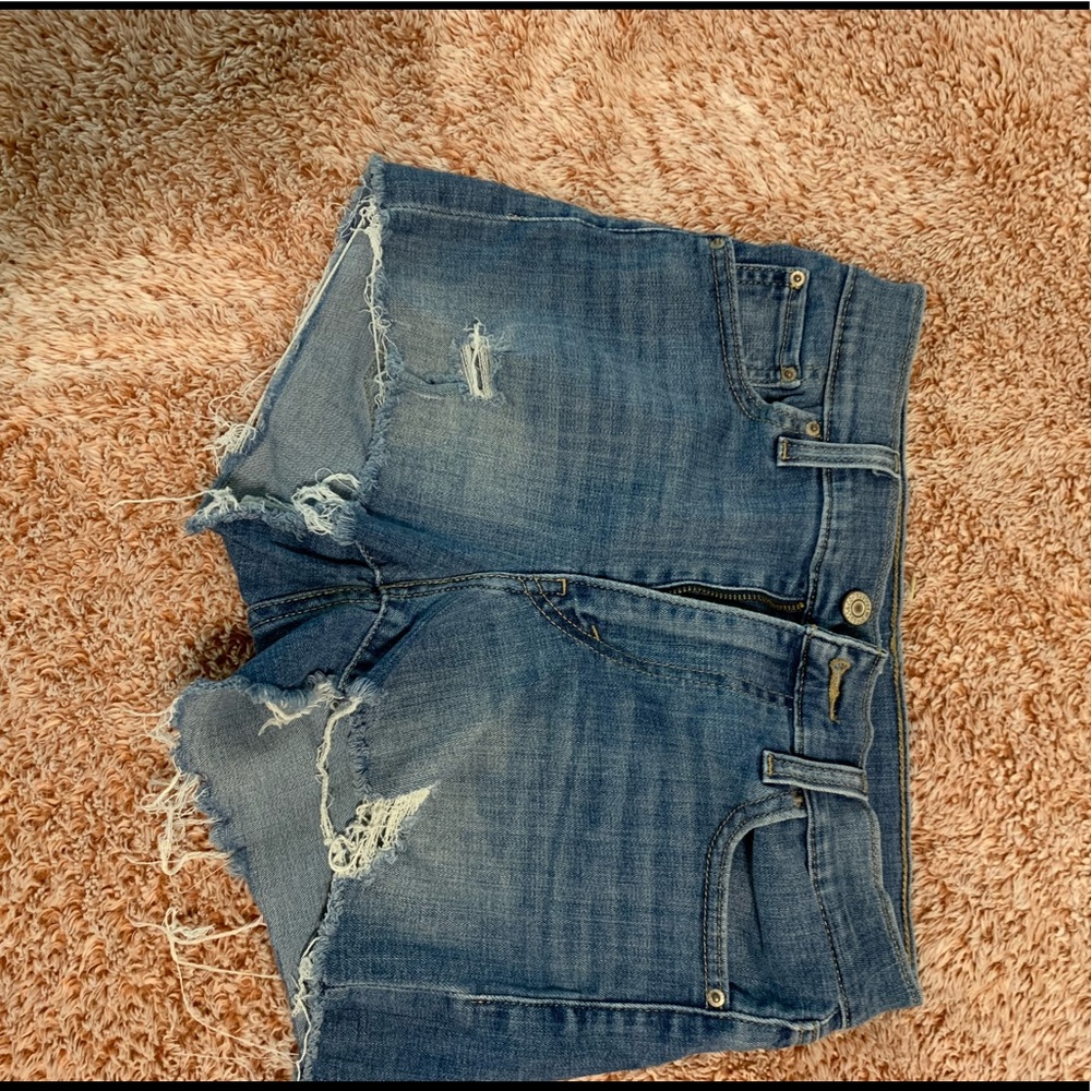 Cutoff Levi shorts